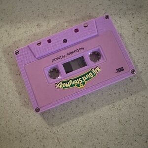 Vintage big bird story magic Purple Cassette Tape
